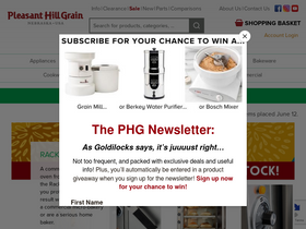 'pleasanthillgrain.com' screenshot