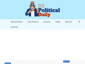 'uspoliticaldaily.com' screenshot
