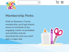 'fromabcstoacts.com' screenshot