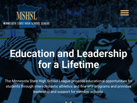 'mshsl.org' screenshot