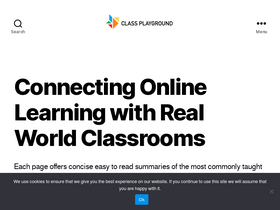 'classplayground.com' screenshot