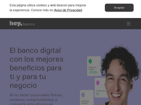 'heybanco.com' screenshot