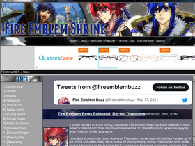 'feshrine.net' screenshot