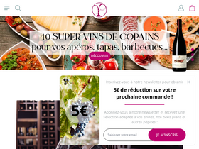 'lespassionnesduvin.com' screenshot