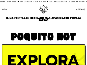 poquitohot.com homepage screenshot