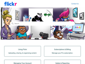 'flickrhelp.com' screenshot