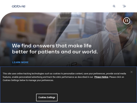 'abbvie.com' screenshot