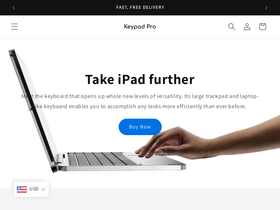 getkeypadpro.com homepage screenshot