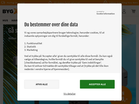 'bygxtra.dk' screenshot