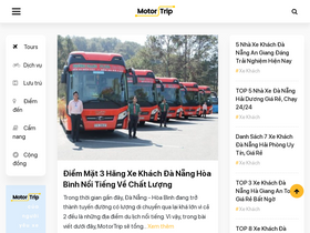 'motortrip.vn' screenshot