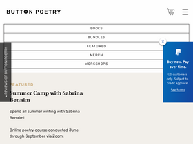 'buttonpoetry.com' screenshot