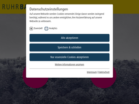 'ruhrbahn.de' screenshot