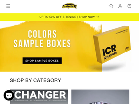 ichangervinylwrap.com homepage screenshot