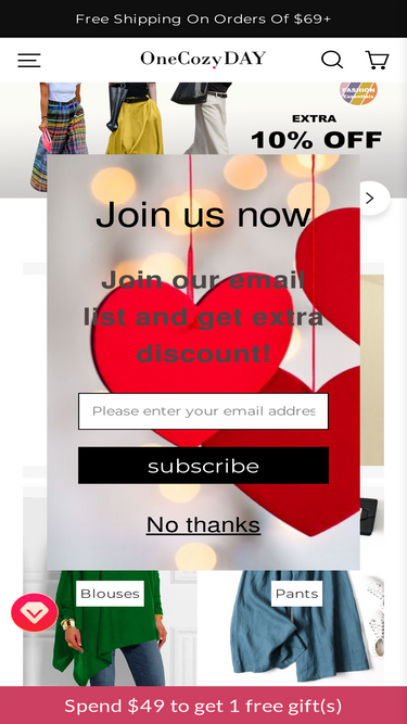 onecozyday.com
