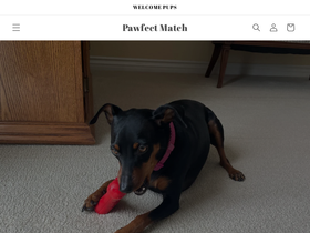 pawfectmatch.online homepage screenshot