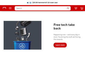 'staplesconnect.com' screenshot