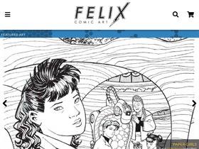 'felixcomicart.com' screenshot