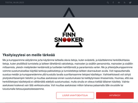 'finnsnooker.com' screenshot