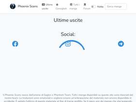 'phoenixscans.com' screenshot