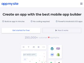 'appmysite.com' screenshot