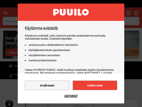 'puuilo.fi' screenshot