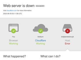'dvdplanetstore.pk' screenshot