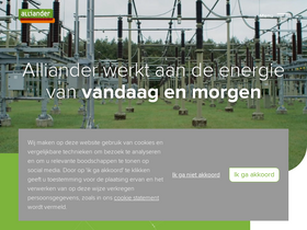 'alliander.com' screenshot