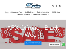 APX Offroad website screenshot
