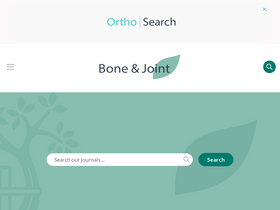 'boneandjoint.org.uk' screenshot