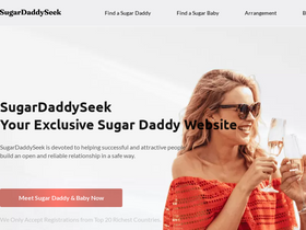 'sugardaddyseek.com' screenshot