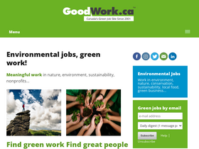 'goodwork.ca' screenshot