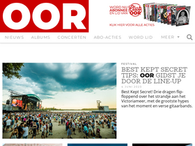'oor.nl' screenshot