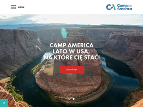 'campamerica.pl' screenshot