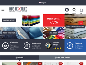 'rijstextiles.com' screenshot
