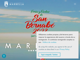 'marbella.es' screenshot