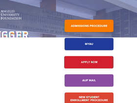 'auf.edu.ph' screenshot