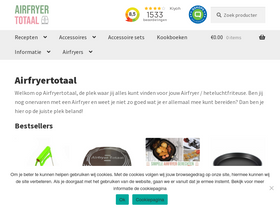 'airfryertotaal.nl' screenshot