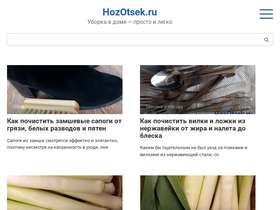 'hozotsek.ru' screenshot