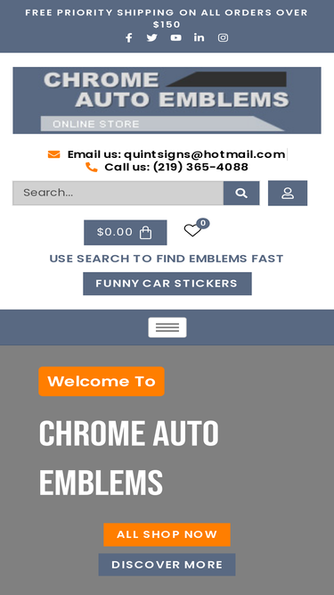 chromeautoemblems.com