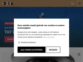 'deroma.be' screenshot