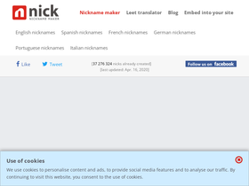 nicknamemaker.net