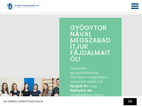 'gyogytornaszom.hu' screenshot