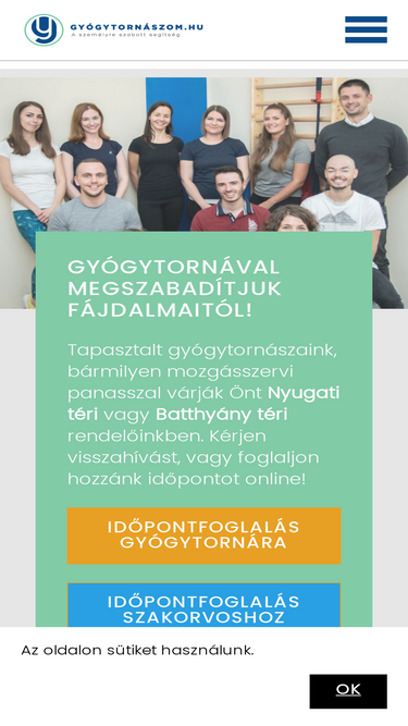 gyogytornaszom.hu