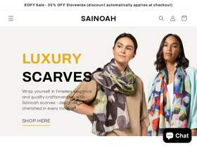 sainoah.com.au homepage screenshot