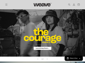 Weave Wardrobe website screenshot