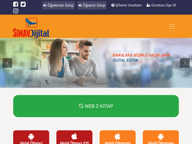'sinavdijital.com' screenshot