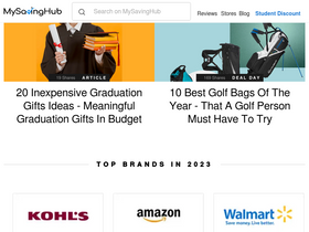 'mysavinghub.com' screenshot