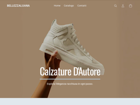 bellezzaluana.store homepage screenshot