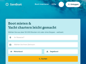 'samboat.de' screenshot