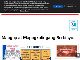 'kaagapay.dswd.gov.ph' screenshot